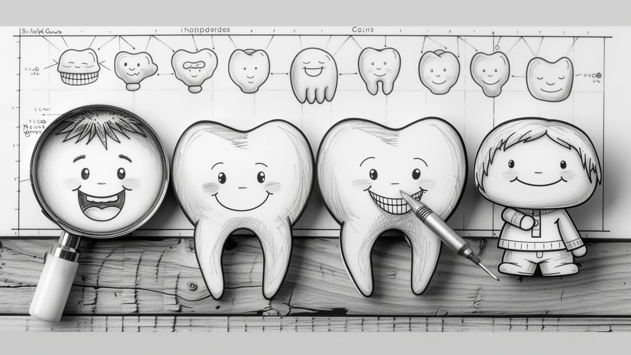 Jaké typy zubů jsou nejvíce ovlivněny stárnutím?